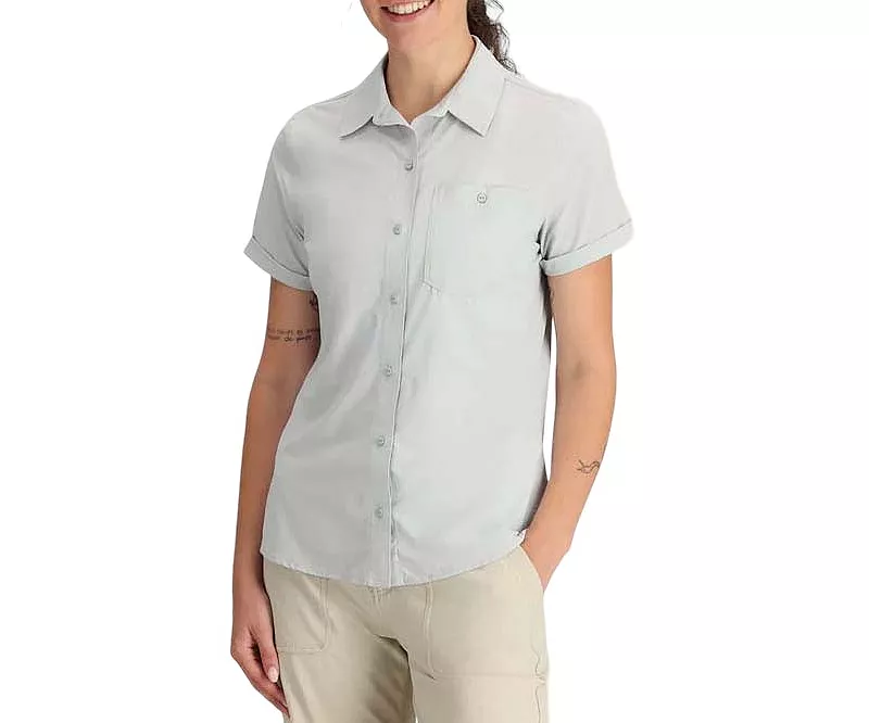 Мужская солнцезащитная рубашка с коротким рукавом Outdoor Research Astroman, цвет Pebble
Мужская солнцезащитная рубашка с коротким рукавом Outdoor Research Astroman, цвет Pebble