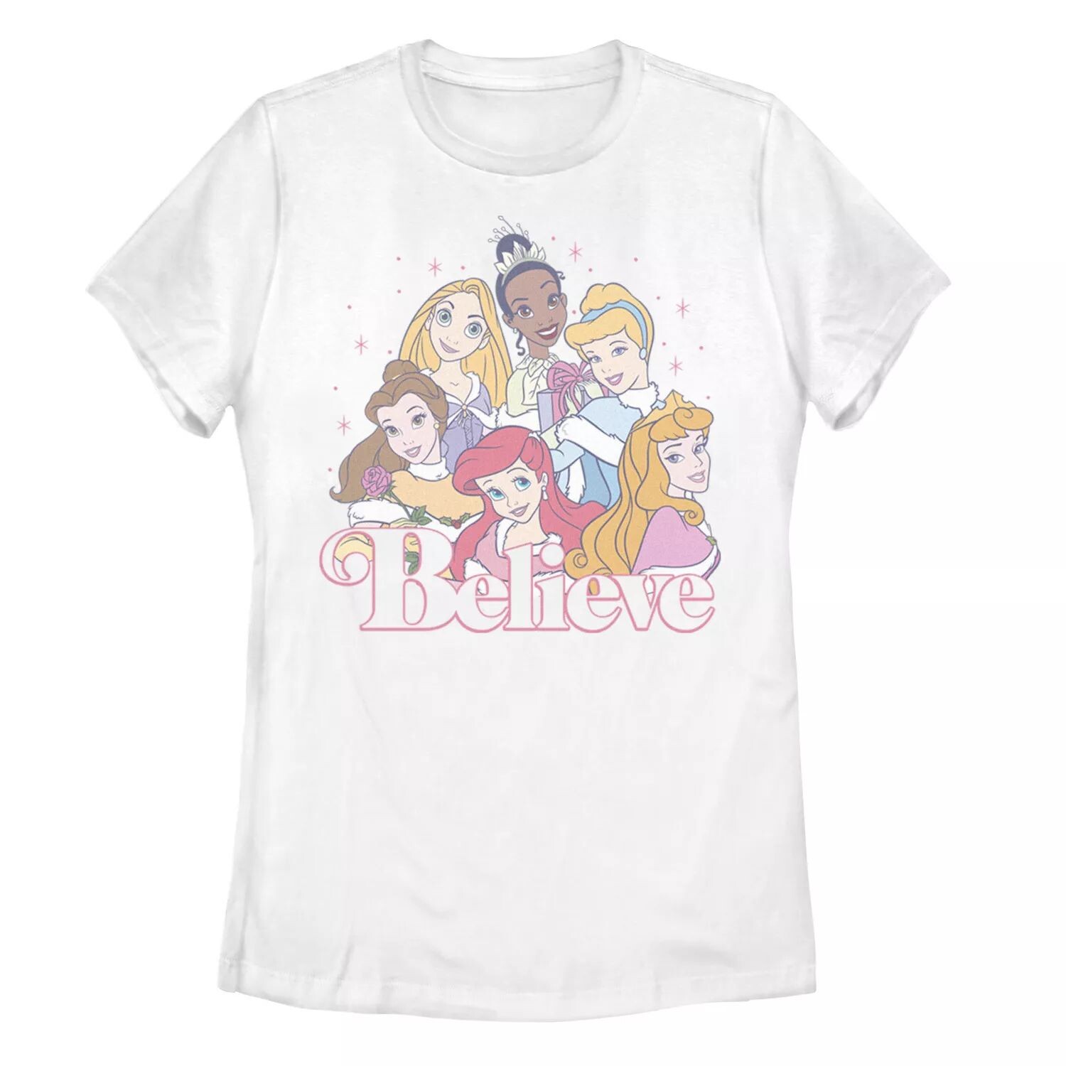 Детская футболка с рисунком Disney's Christmas Princess Believe Group Shot Licensed Character
Детская футболка с рисунком Disney's Christmas Princess Believe Group Shot Licensed Character
