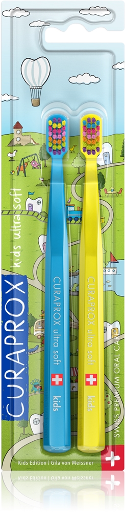 Ограниченная серия летних детских зубных щеток Curaprox, 2 шт
Ограниченная серия летних детских зубных щеток Curaprox, 2 шт