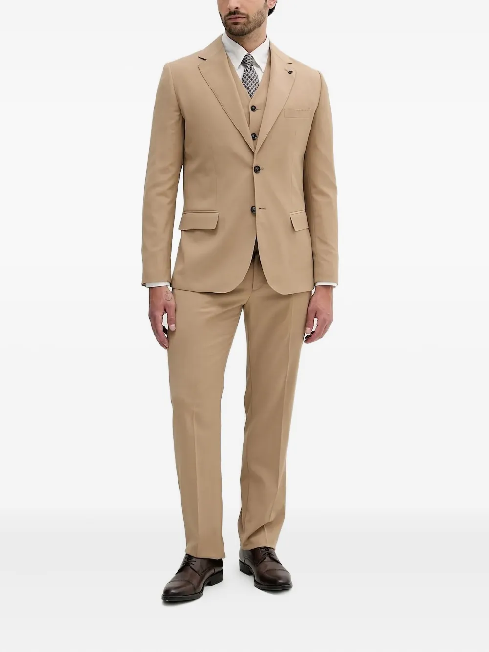 Пиджак с двумя пуговицами и логотипом LIU JO, коричневый
Пиджак с двумя пуговицами и логотипом LIU JO, коричневый