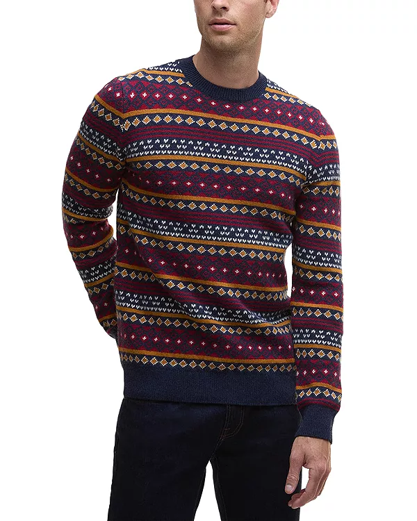 Свитер с круглым вырезом Easdale Fair Isle Barbour, мультиколор
Свитер с круглым вырезом Easdale Fair Isle Barbour, мультиколор