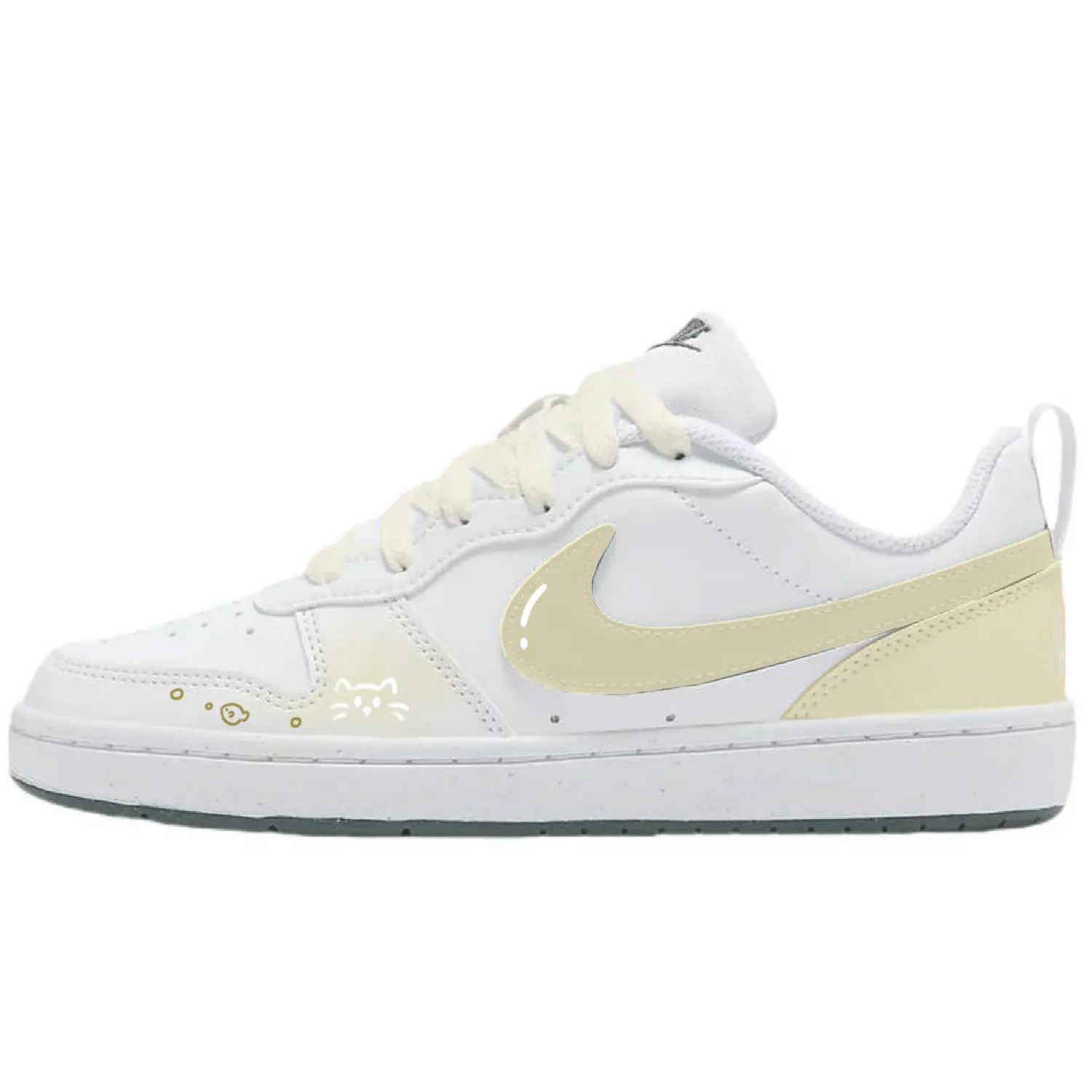 Низкие противоскользящие кроссовки Court Borough для скейтбординга для детей и подростков Nike, Custard
Низкие противоскользящие кроссовки Court Borough для скейтбординга для детей и подростков Nike, Custard