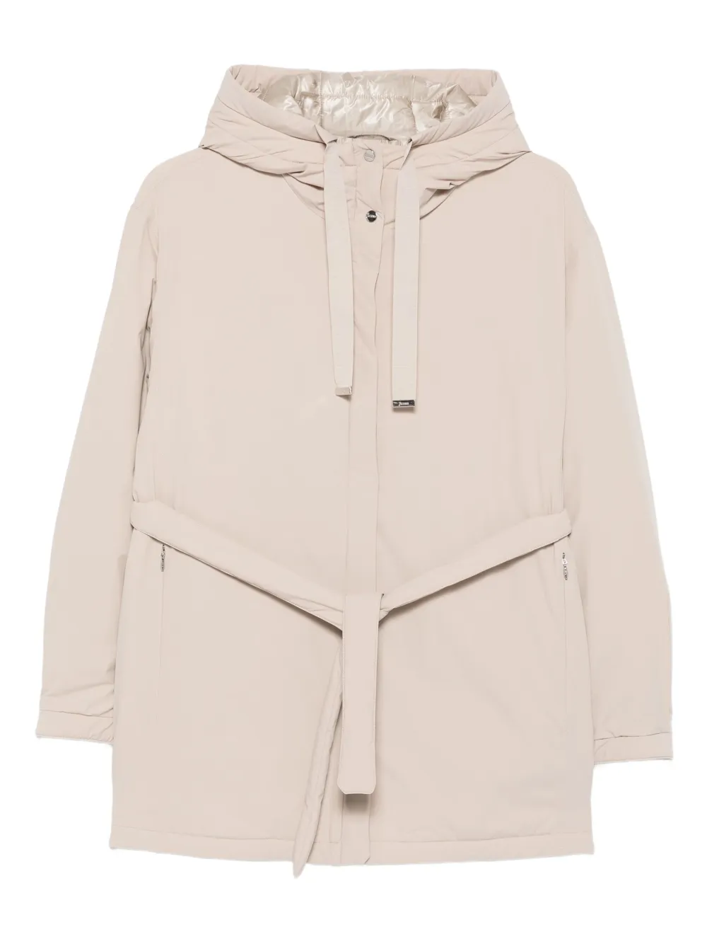 Куртка с капюшоном и поясом Herno, нейтральный
Куртка с капюшоном и поясом Herno, нейтральный