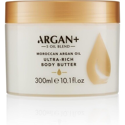 Argan+ Ultra Rich Body Butter Moroccan Argan Oil Vegan Увлажняющий крем для тела 300 мл Argan+ 5 Oil Blend
Argan+ Ultra Rich Body Butter Moroccan Argan Oil Vegan Увлажняющий крем для тела 300 мл Argan+ 5 Oil Blend