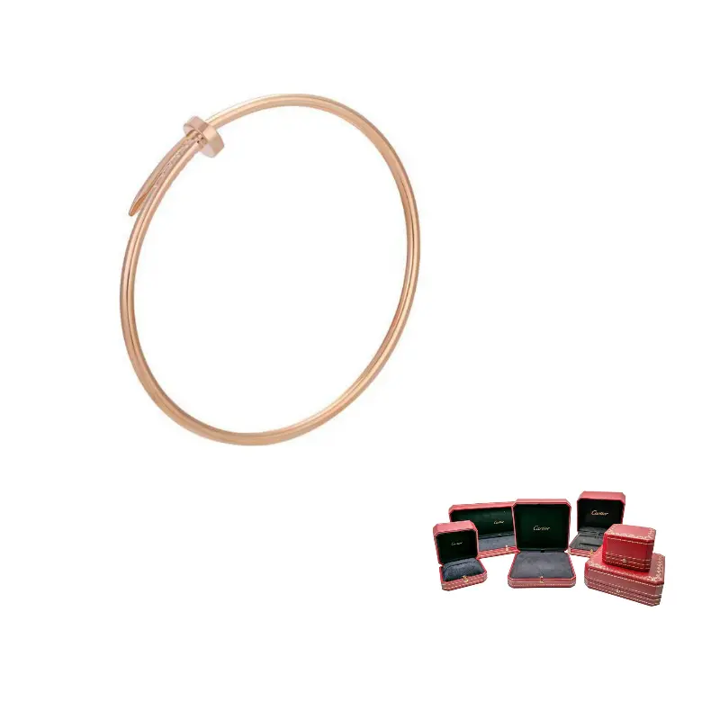 Cartier Браслет Just Un Clou из розового золота 18 карат
Cartier Браслет Just Un Clou из розового золота 18 карат