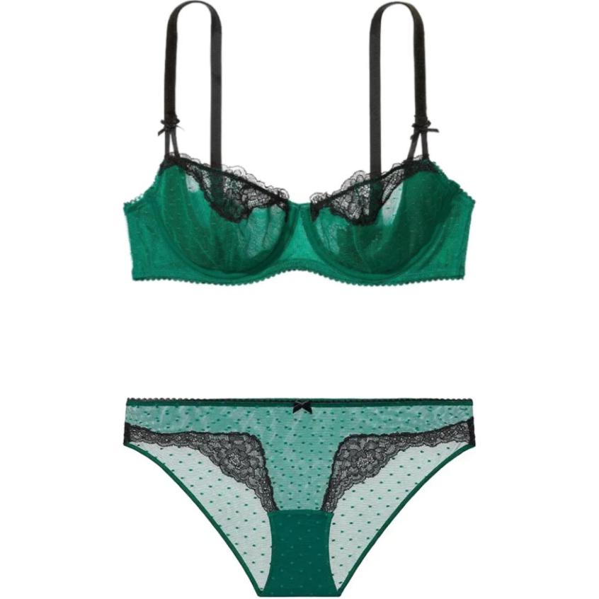 Victoria's Secret Женский комплект белья Forest Green
Victoria's Secret Женский комплект белья Forest Green