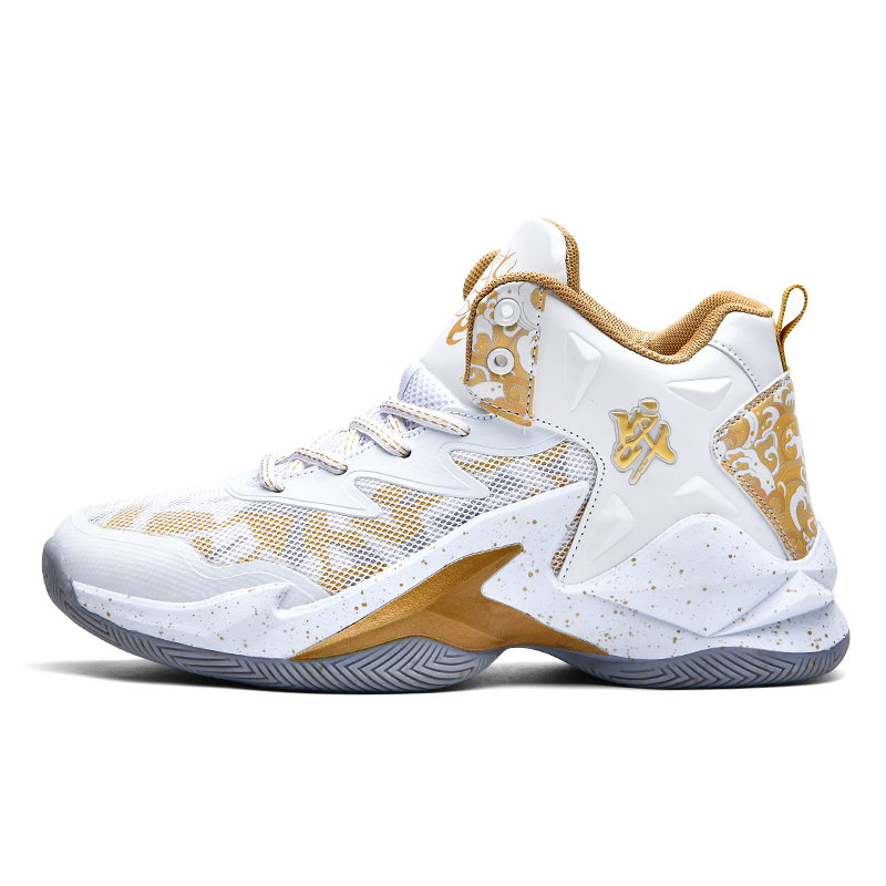 GQWE Кроссовки баскетбольные дышащие легкие с амортизацией унисекс бело-золотые, цвет White Gold
GQWE Кроссовки баскетбольные дышащие легкие с амортизацией унисекс бело-золотые, цвет White Gold