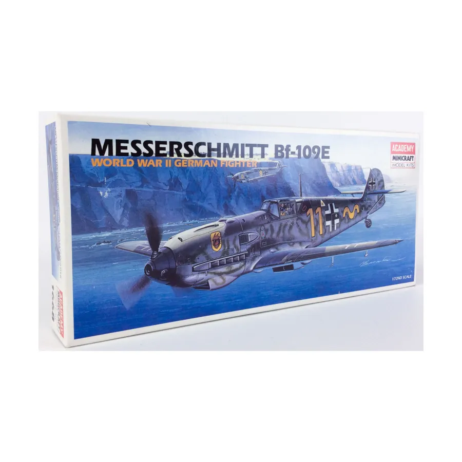 Мессершмитт Bf-109E — немецкий истребитель времен Второй мировой войны., Model Kits - Military Aircraft (1:72) (Academy Minicraft)
Мессершмитт Bf-109E — немецкий истребитель времен Второй мировой войны., Model Kits - Military Aircraft (1:72) (Academy Minicraft)