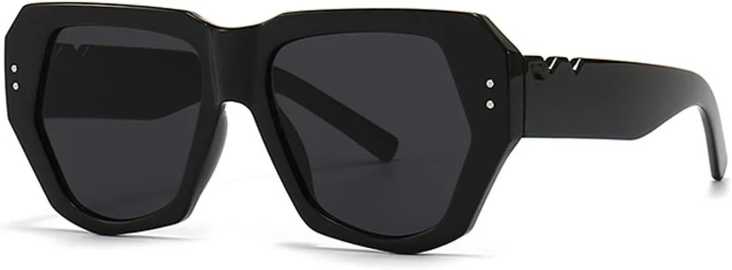 Ретро-солнцезащитные очки «кошачий глаз» в стиле «многоугольник», женские, с градиентным переходом, защита от УФ-излучения UV400, мужские, с заклепками HHZZYVY, Black Grey
Ретро-солнцезащитные очки «кошачий глаз» в стиле «многоугольник», женские, с градиентным переходом, защита от УФ-излучения UV400, мужские, с заклепками HHZZYVY, Black Grey