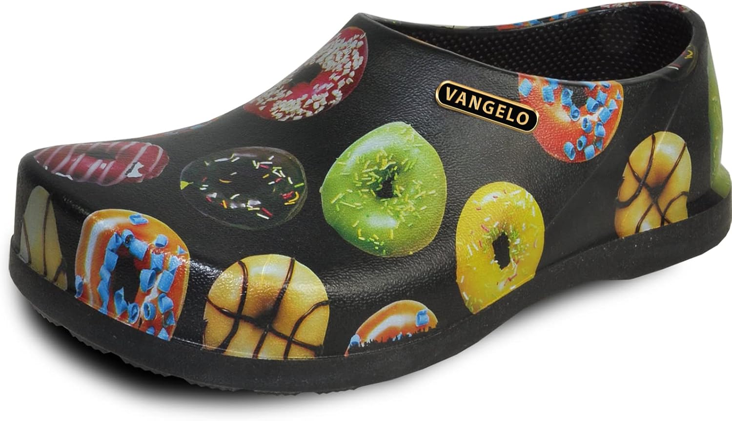 Профессиональные водонепроницаемые сабо VANGELO с противоскользящей подошвой для мужчин, для работы, медсестры, повара, цвет: Карлайл черный, лайм, белый, разноцветный
Профессиональные водонепроницаемые сабо VANGELO с противоскользящей подошвой для мужчин, для работы, медсестры, повара, цвет: Карлайл черный, лайм, белый, разноцветный