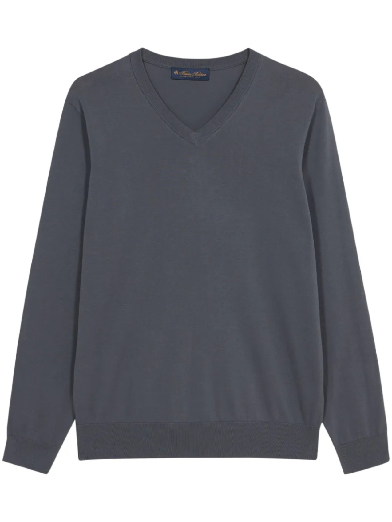 Джемпер с V-образным вырезом Brooks Brothers, серый
Джемпер с V-образным вырезом Brooks Brothers, серый