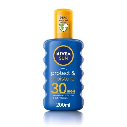 Увлажняющий солнцезащитный спрей Spf30 200мл, Nivea
Увлажняющий солнцезащитный спрей Spf30 200мл, Nivea