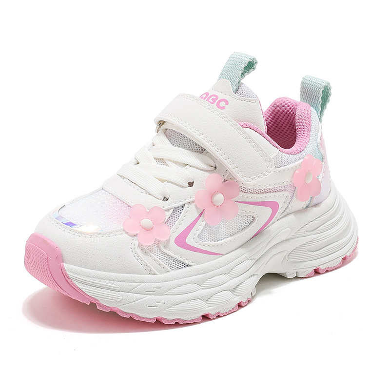 Дышащие легкие амортизирующие детские повседневные кроссовки Kids' ABC KIDS, белый/розовый/зеленый
Дышащие легкие амортизирующие детские повседневные кроссовки Kids' ABC KIDS, белый/розовый/зеленый