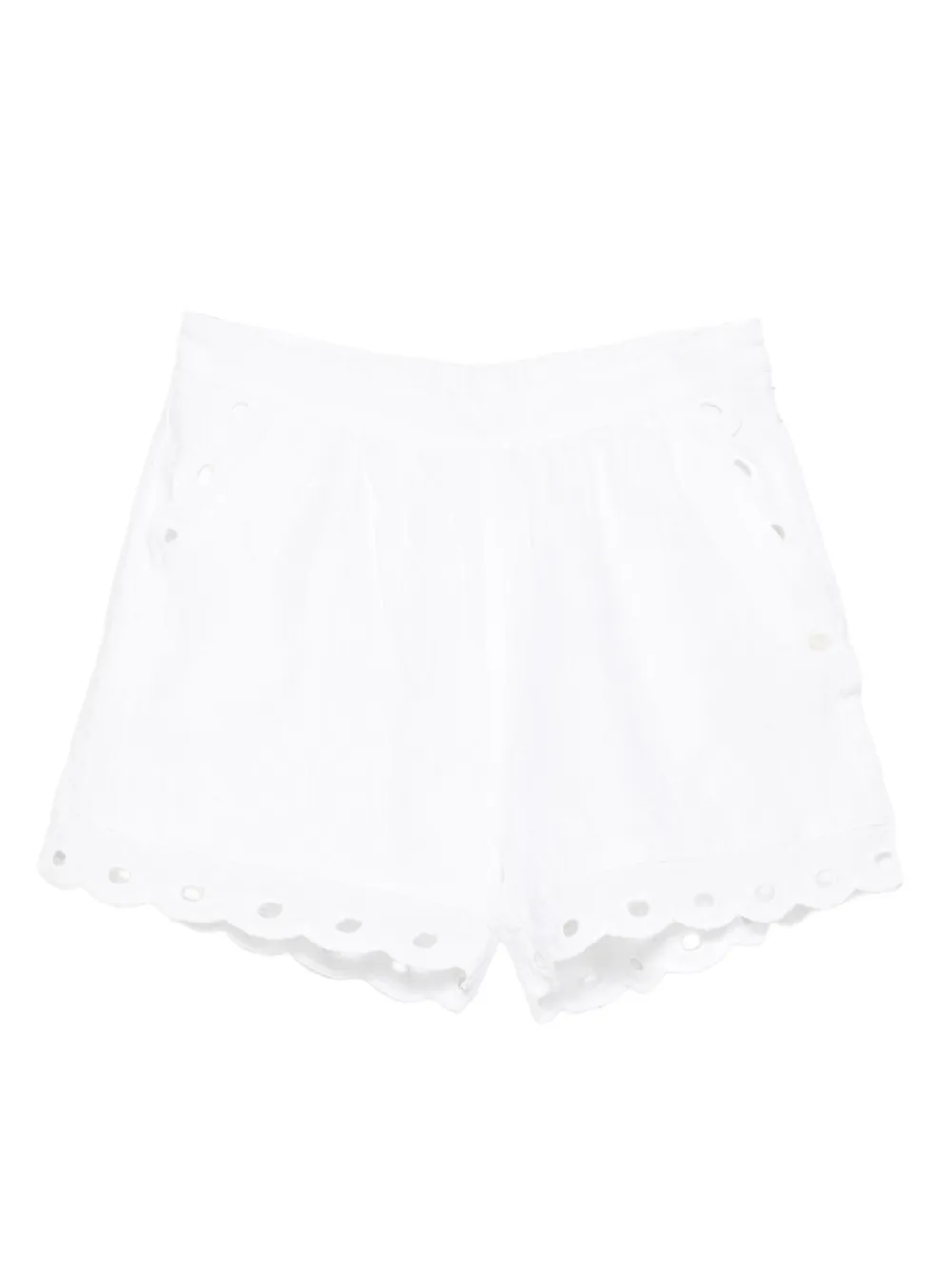 Льняные шорты бродери-англез Tartine Et Chocolat, белый
Льняные шорты бродери-англез Tartine Et Chocolat, белый