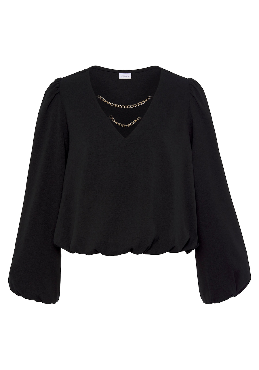 Блуза LASCANA, черный
Блуза LASCANA, черный