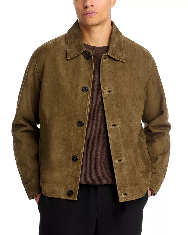 Кожаная куртка Амоса Theory, зеленый
Кожаная куртка Амоса Theory, зеленый