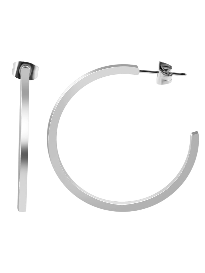 Adeliás Женские серьги - Серьги-кольца из нержавеющей стали серебристого цвета
Adeliás Женские серьги - Серьги-кольца из нержавеющей стали серебристого цвета