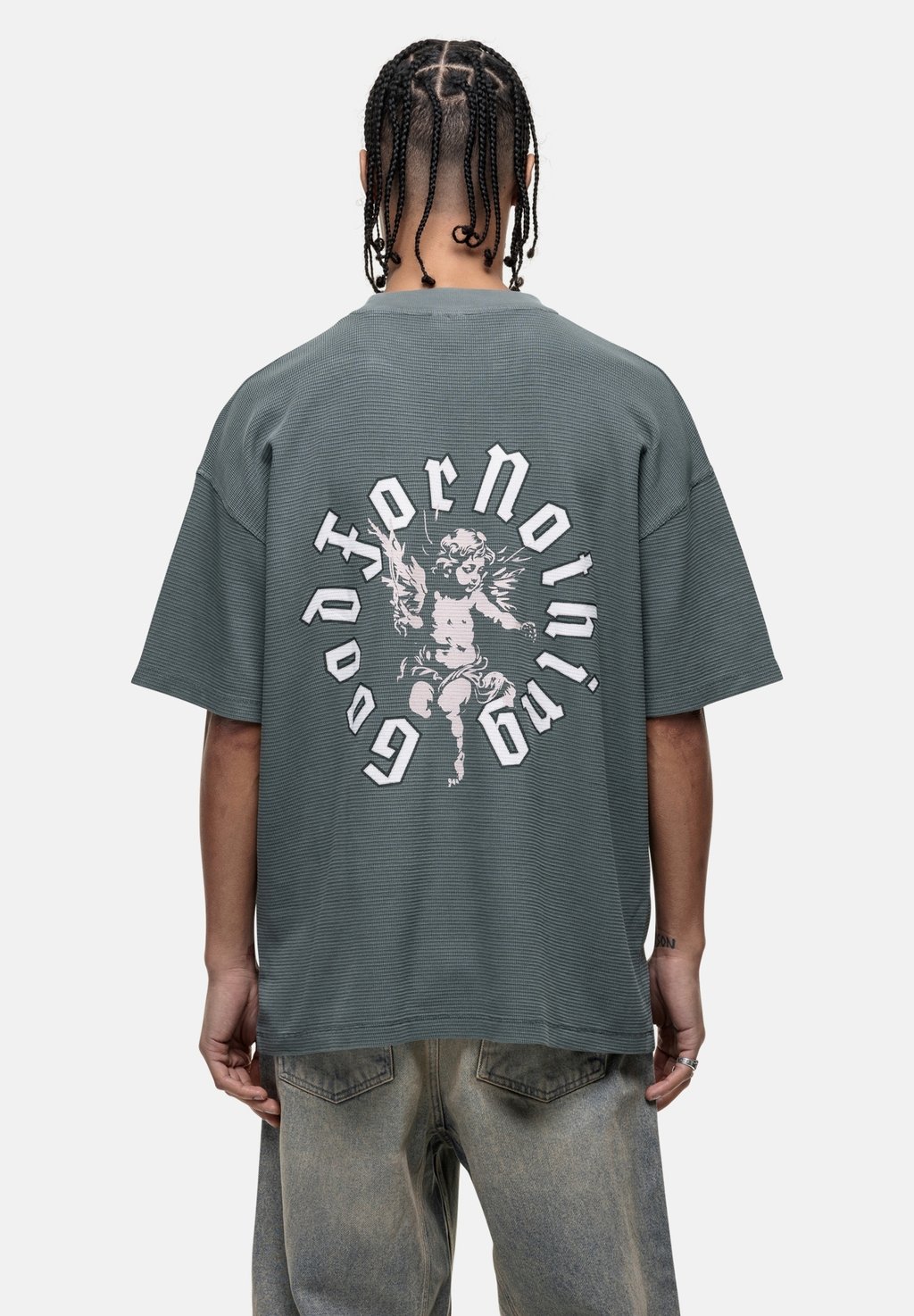 Футболка с принтом CHERUB Good For Nothing, зеленый
Футболка с принтом CHERUB Good For Nothing, зеленый