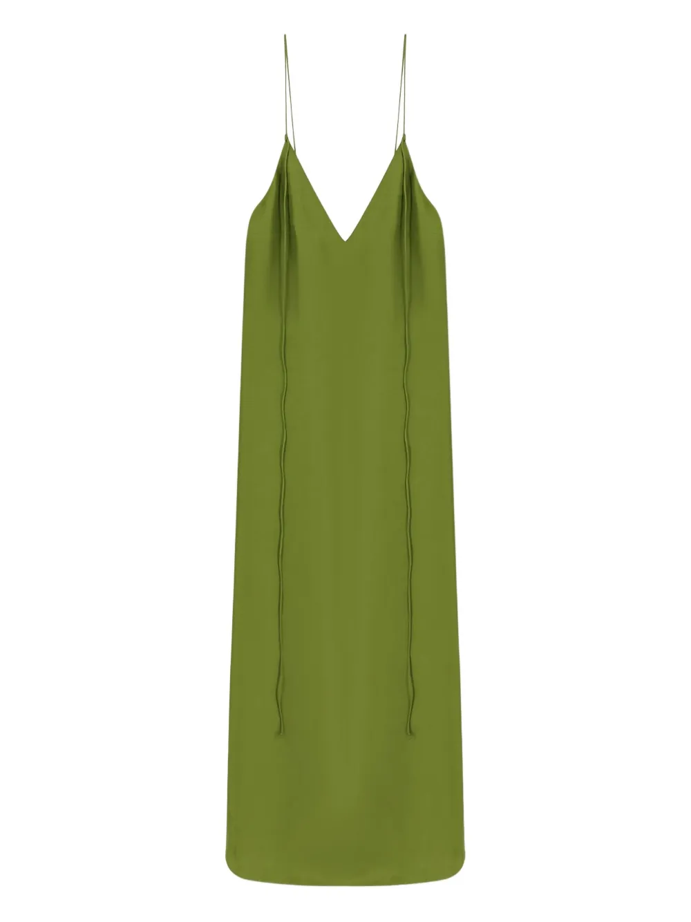 Шелковое платье с открытой спиной Róhe, зеленый
Шелковое платье с открытой спиной Róhe, зеленый