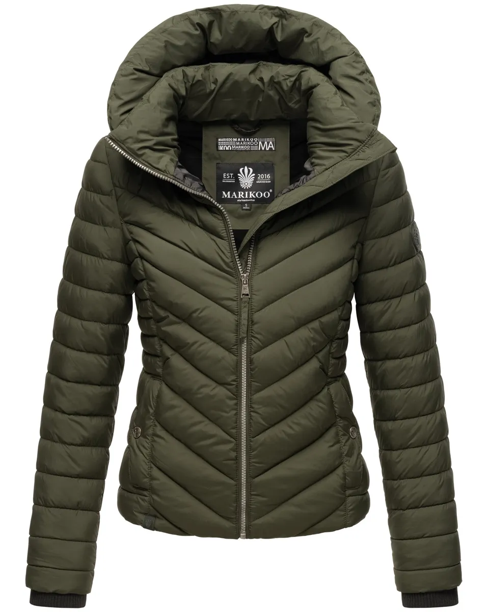 Стеганая куртка Marikoo "Кагоми" с большим капюшоном, оливковый, Зеленый, Стеганая куртка Marikoo "Кагоми" с большим капюшоном, оливковый
Стеганая куртка Marikoo "Кагоми" с большим капюшоном, оливковый, Зеленый, Стеганая куртка Marikoo "Кагоми" с большим капюшоном, оливковый