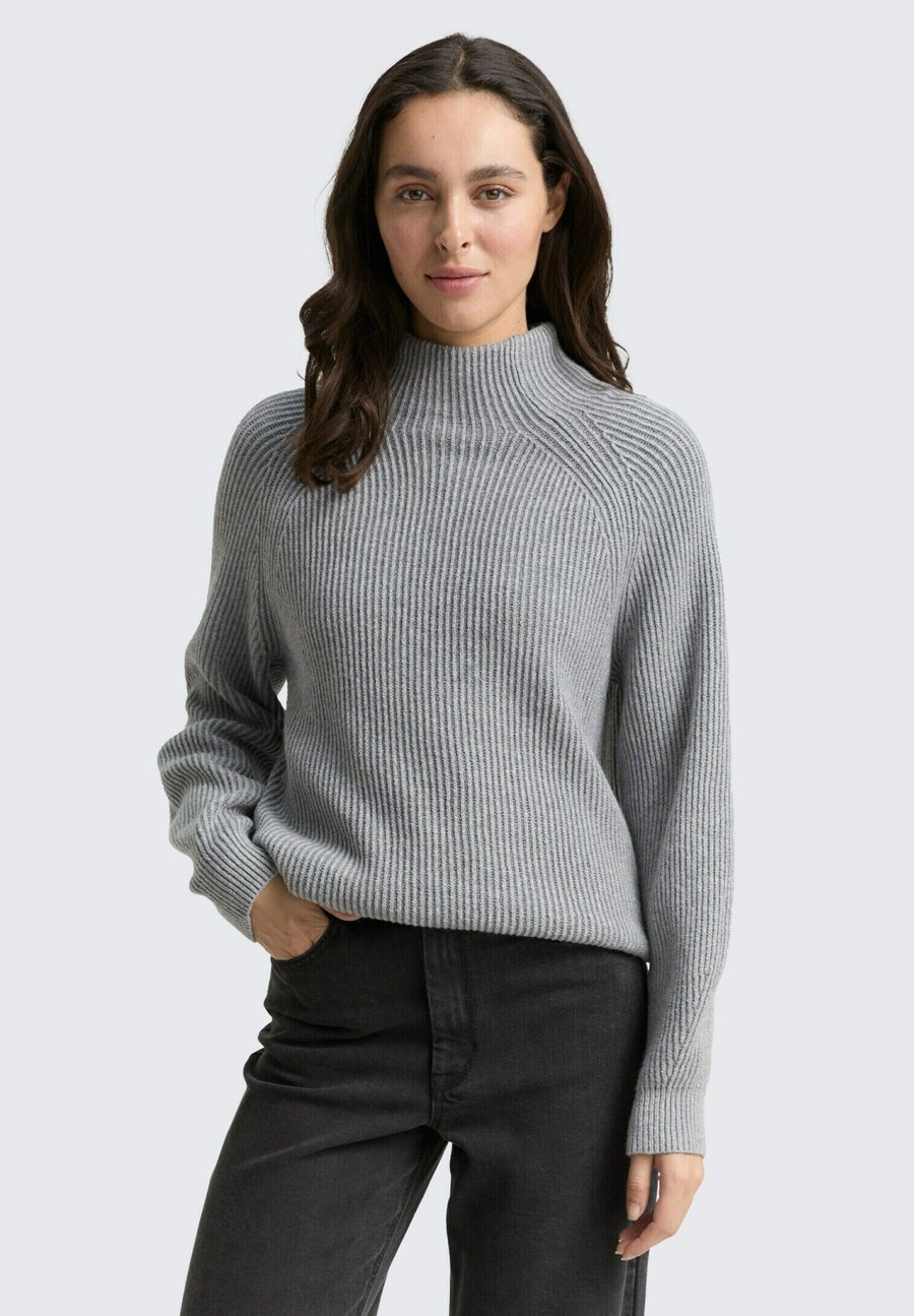 Джемпер TOM TAILOR Jumper, Mid Grey Rib Structure/Grey
Джемпер TOM TAILOR Jumper, Mid Grey Rib Structure/Grey