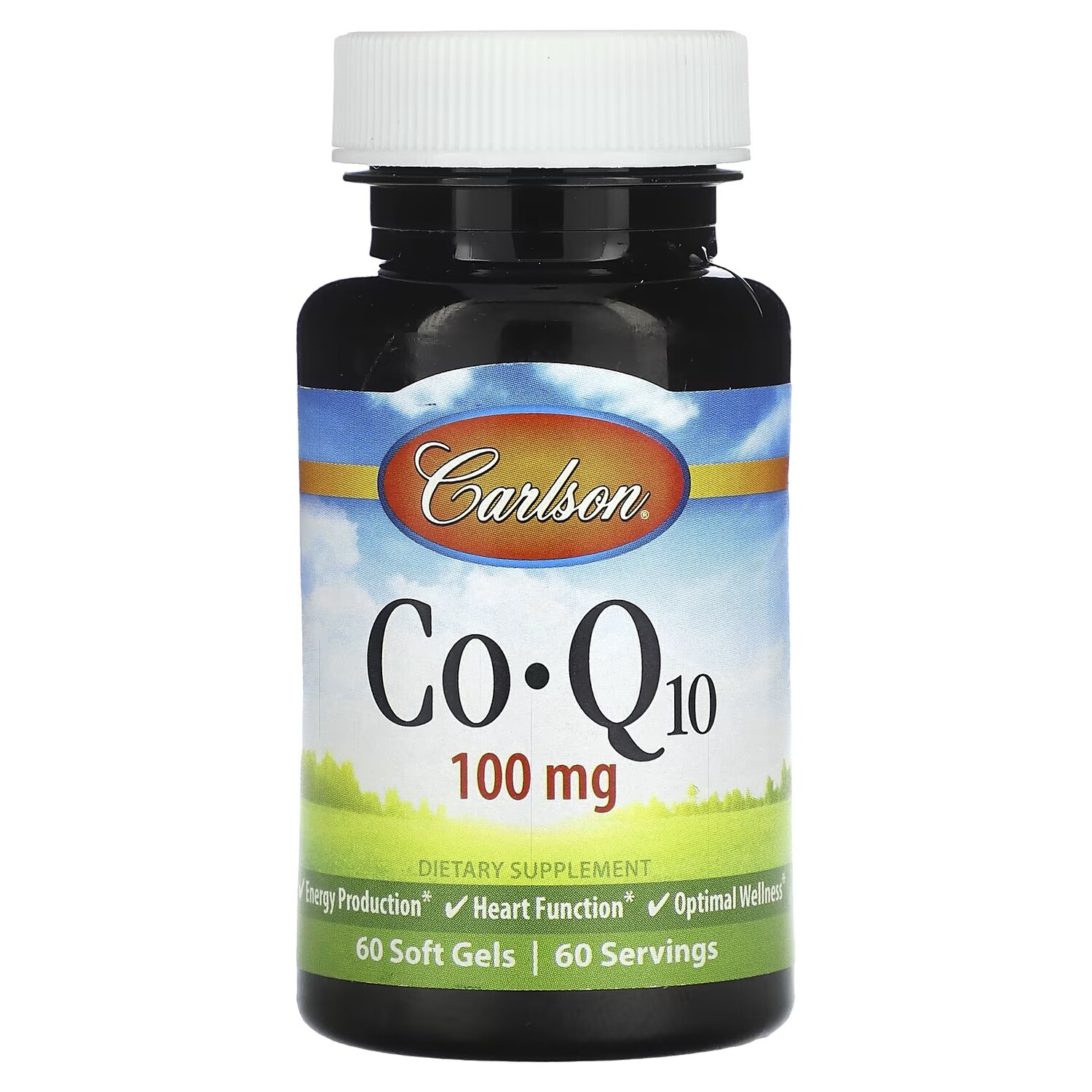CoQ10 100 мг 60 мягких таблеток Carlson
CoQ10 100 мг 60 мягких таблеток Carlson
