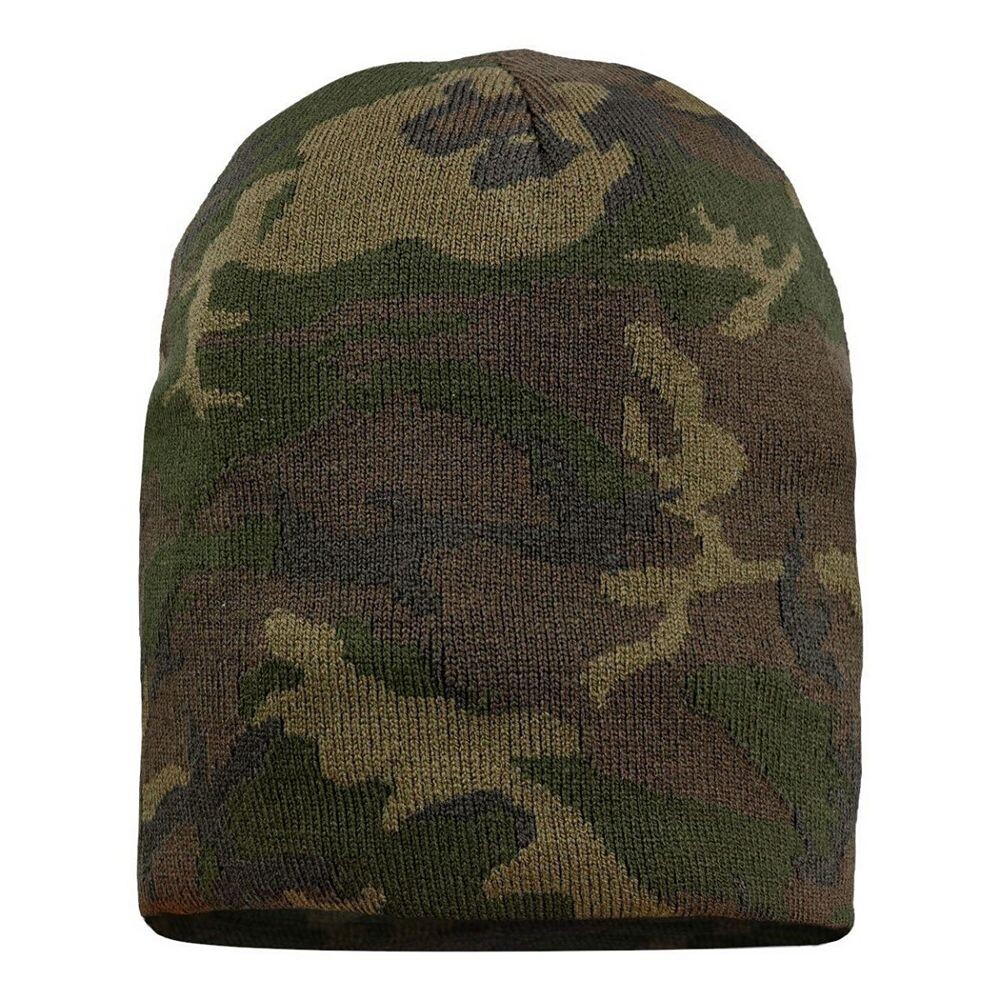 Однотонная шапка 8-й вязки Sportsmans Supply, цвет Green Camo 
Однотонная шапка 8-й вязки Sportsmans Supply, цвет Green Camo