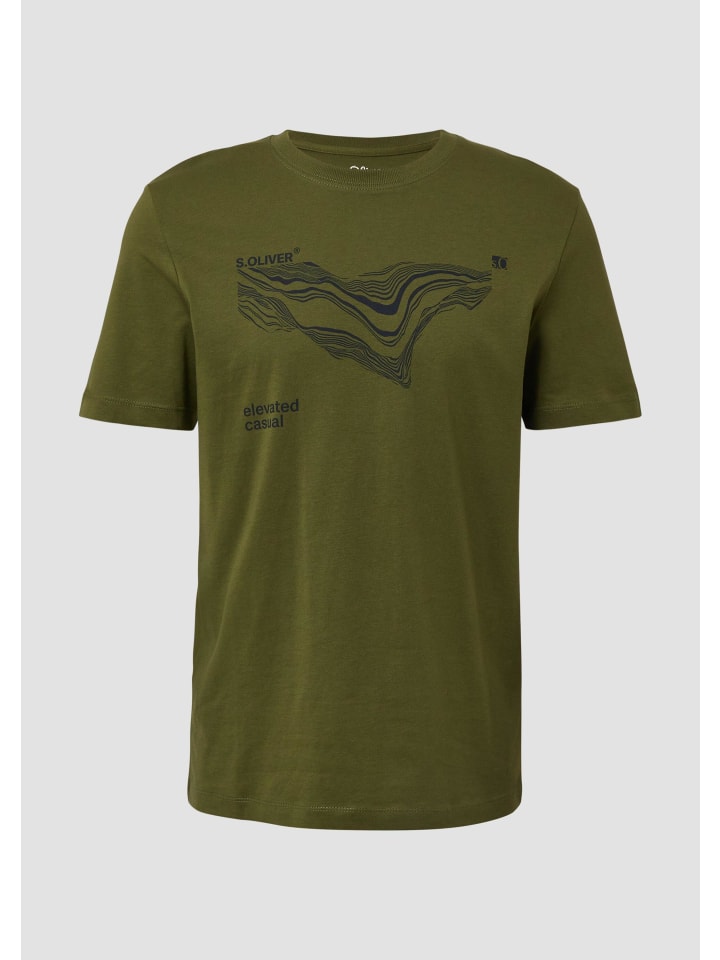 Футболка цвета 79D1_оливково-зеленый s.Oliver
Футболка цвета 79D1_оливково-зеленый s.Oliver