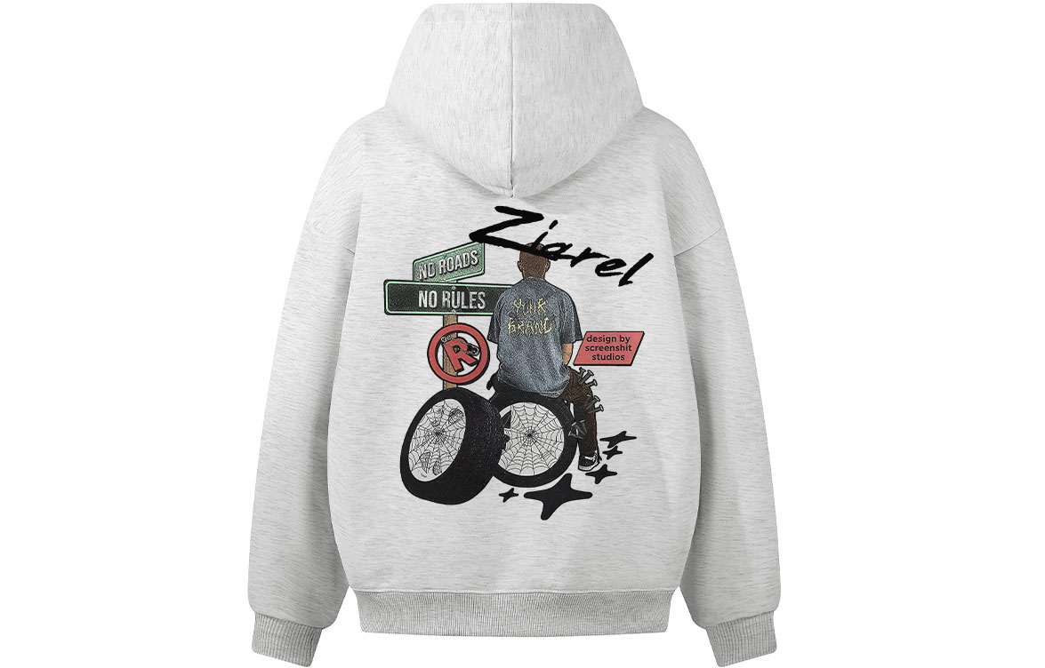 Толстовка Unisex Hooded Moderate Heavyweight ZIAREL, белый heather серый
Толстовка Unisex Hooded Moderate Heavyweight ZIAREL, белый heather серый