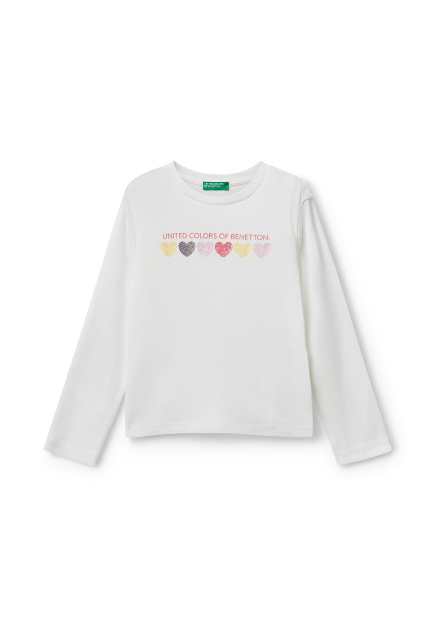 Топ United Colors of Benetton WITH GLITTERY LOGO, White
Топ United Colors of Benetton WITH GLITTERY LOGO, White