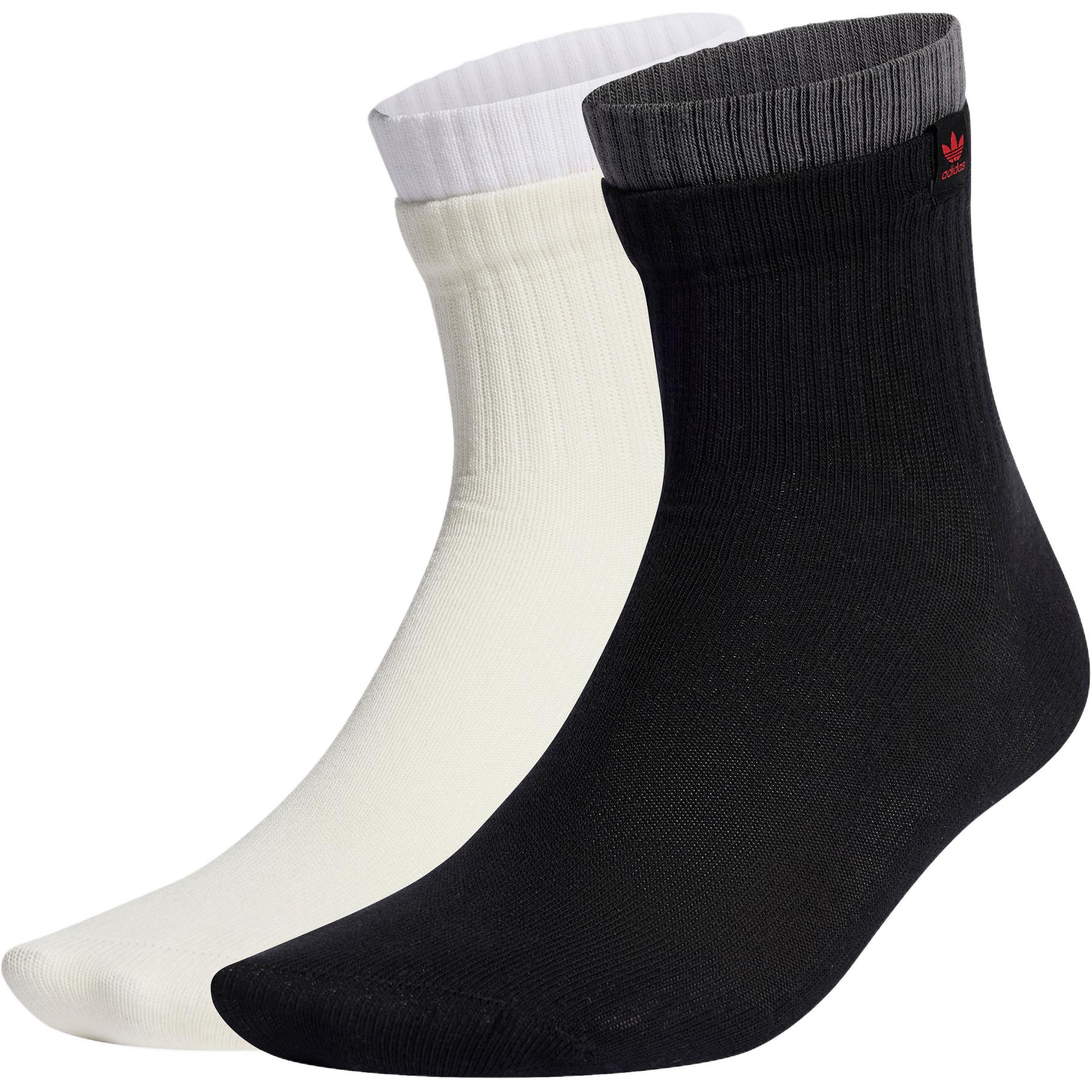 Унисекс носки до середины икры 2 пары Адидас, цвет слоновая кость/черный
Унисекс носки до середины икры 2 пары Адидас, цвет слоновая кость/черный
