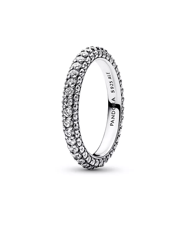 Кольцо с однорядным паве из кубических цирконий. Pandora, silver
Кольцо с однорядным паве из кубических цирконий. Pandora, silver