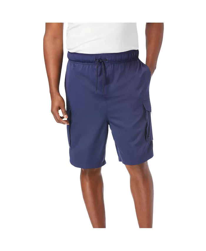 Большие и высокие плавки-карго Flex с длиной 8 дюймов KingSize, синий 
Большие и высокие плавки-карго Flex с длиной 8 дюймов KingSize, синий