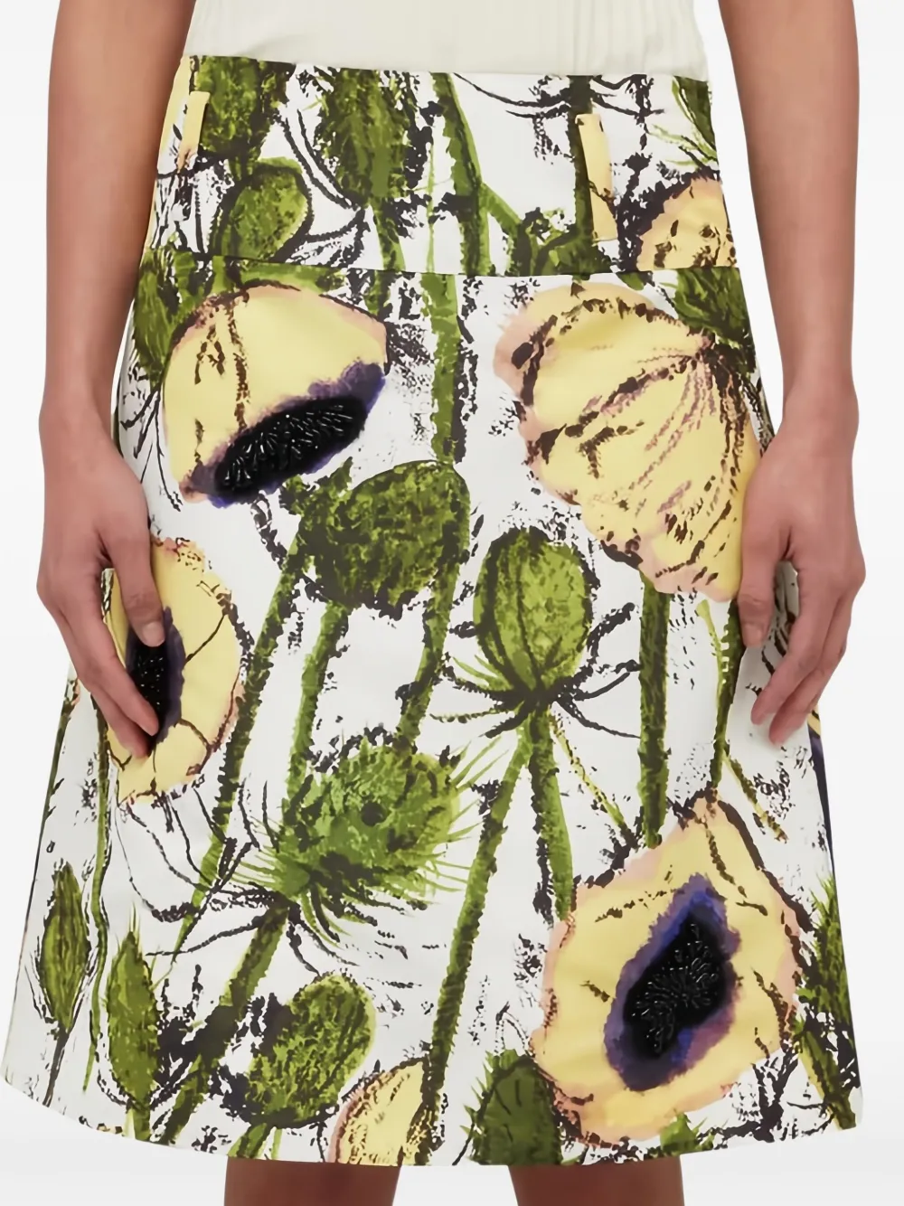 Юбка мини Petal Wales Bonner, белый
Юбка мини Petal Wales Bonner, белый