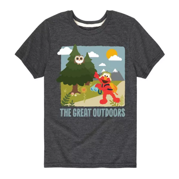 Футболка для мальчиков 8-20 лет "Улица Сезам: Элмо на природе" с принтом Licensed Character, серый
Футболка для мальчиков 8-20 лет "Улица Сезам: Элмо на природе" с принтом Licensed Character, серый