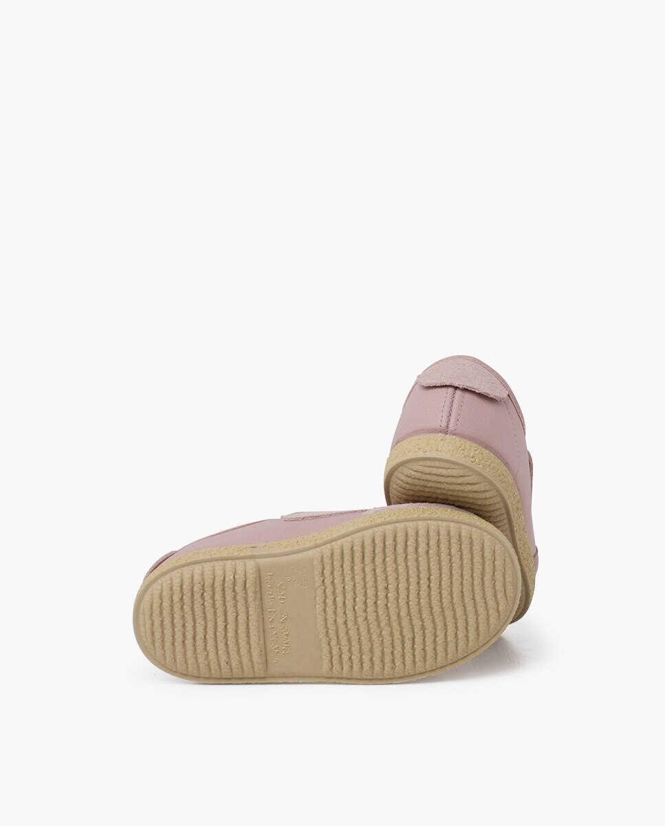 Детские парусиновые кроссовки из веганской кожи с застежкой-липучкой Pisamonas, розовый
Детские парусиновые кроссовки из веганской кожи с застежкой-липучкой Pisamonas, розовый