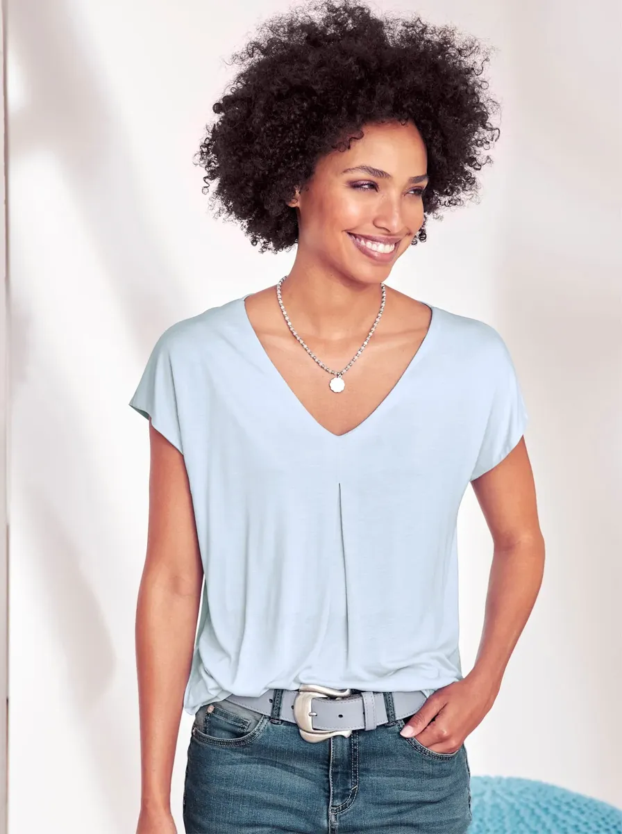 Рубашка с короткими рукавами LINEA TESINI by Heine "Рубашка", синий
Рубашка с короткими рукавами LINEA TESINI by Heine "Рубашка", синий