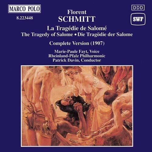 CD диск Schmitt / Fayt / Davin / Rheinland-Pfalz Phil: Tragedie de Salome-Comp
CD диск Schmitt / Fayt / Davin / Rheinland-Pfalz Phil: Tragedie de Salome-Comp