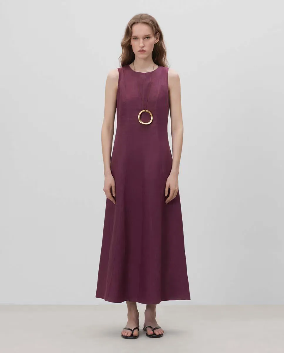 Платье с расклешенными клиньями Simorra, гранатовый
Платье с расклешенными клиньями Simorra, гранатовый