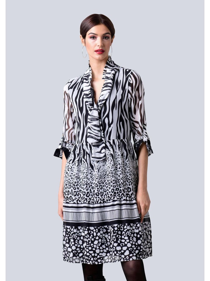 Alba Moda Платье с новым дизайном и сочетанием узоров в кремово-белом цвете
Alba Moda Платье с новым дизайном и сочетанием узоров в кремово-белом цвете