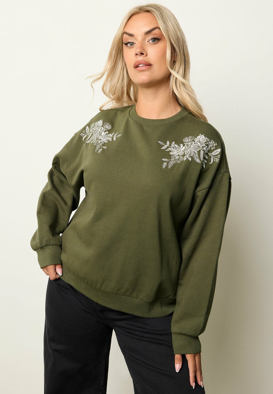 Толстовка Yours Clothing EMBROIDERED , Khaki
Толстовка Yours Clothing EMBROIDERED , Khaki