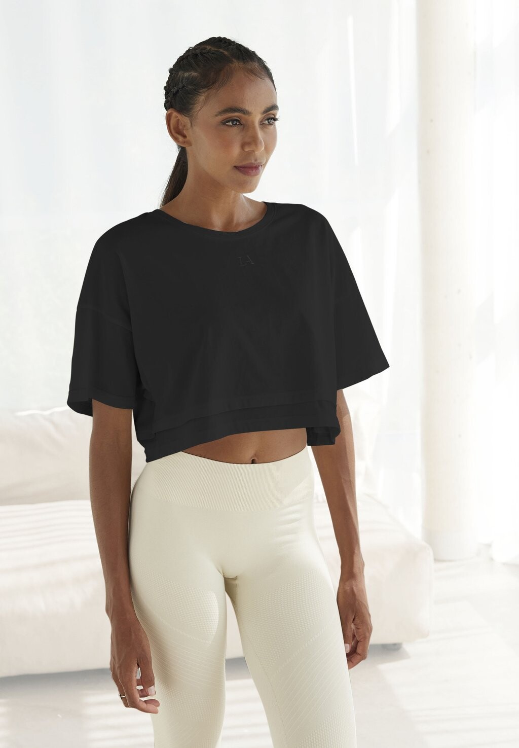 Футболка базовая KURZARM LASCANA, цвет schwarz 
Футболка базовая KURZARM LASCANA, цвет schwarz