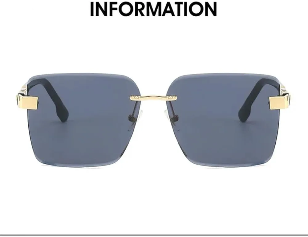 Винтажные солнцезащитные очки для женщин, без оправы, ретро-очки для активного отдыха и путешествий, мужские очки с защитой от УФ-излучения UV400 HCPIHF, C1
Винтажные солнцезащитные очки для женщин, без оправы, ретро-очки для активного отдыха и путешествий, мужские очки с защитой от УФ-излучения UV400 HCPIHF, C1