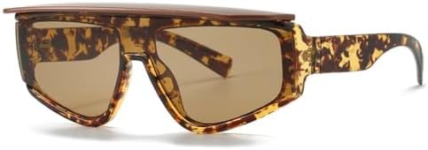 Модные цельные солнцезащитные очки 2027 года для женщин, стильные солнцезащитные очки с плоской верхней частью, мужские солнцезащитные очки большого размера в стиле ретро с защитой от УФ-излучения UV400 generic, C4
Модные цельные солнцезащитные очки 2027 года для женщин, стильные солнцезащитные очки с плоской верхней частью, мужские солнцезащитные очки большого размера в стиле ретро с защитой от УФ-излучения UV400 generic, C4