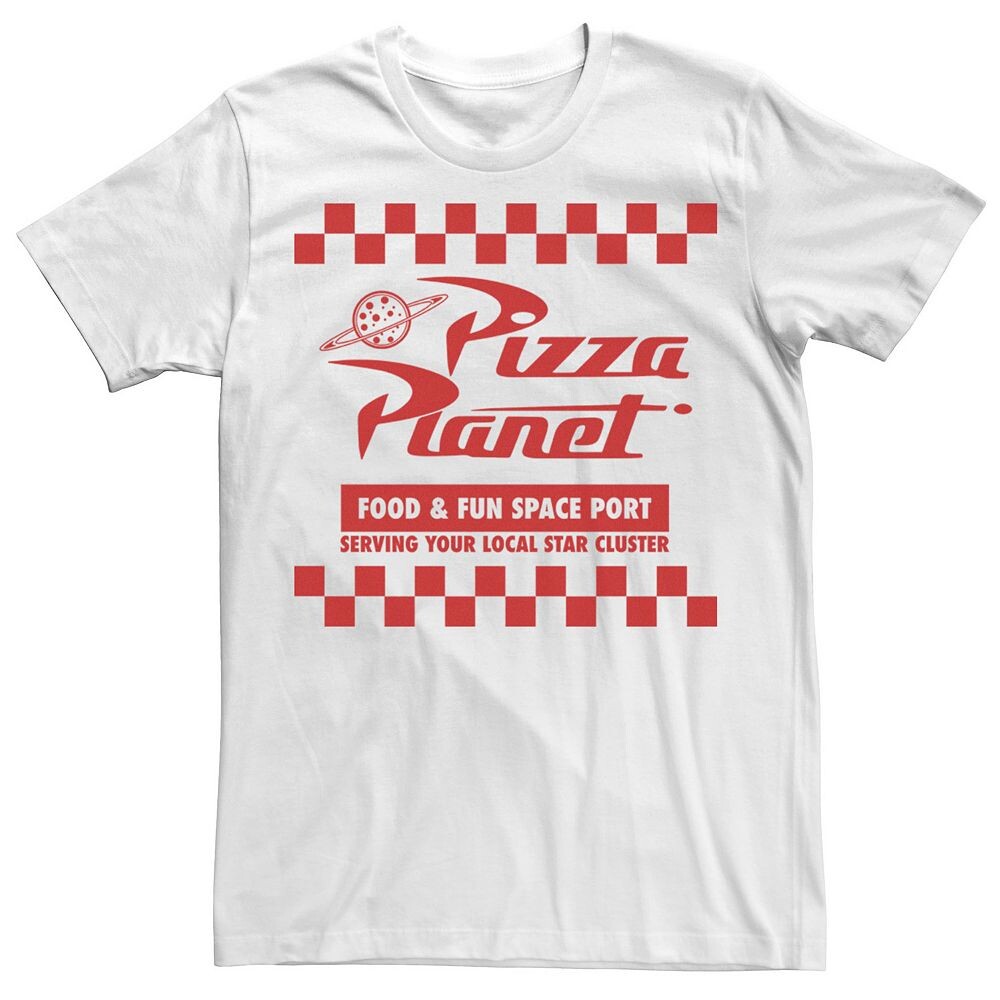 Мужская футболка с логотипом Disney/Pixar's Toy Story Pizza Planet Disney / Pixar, белый
Мужская футболка с логотипом Disney/Pixar's Toy Story Pizza Planet Disney / Pixar, белый