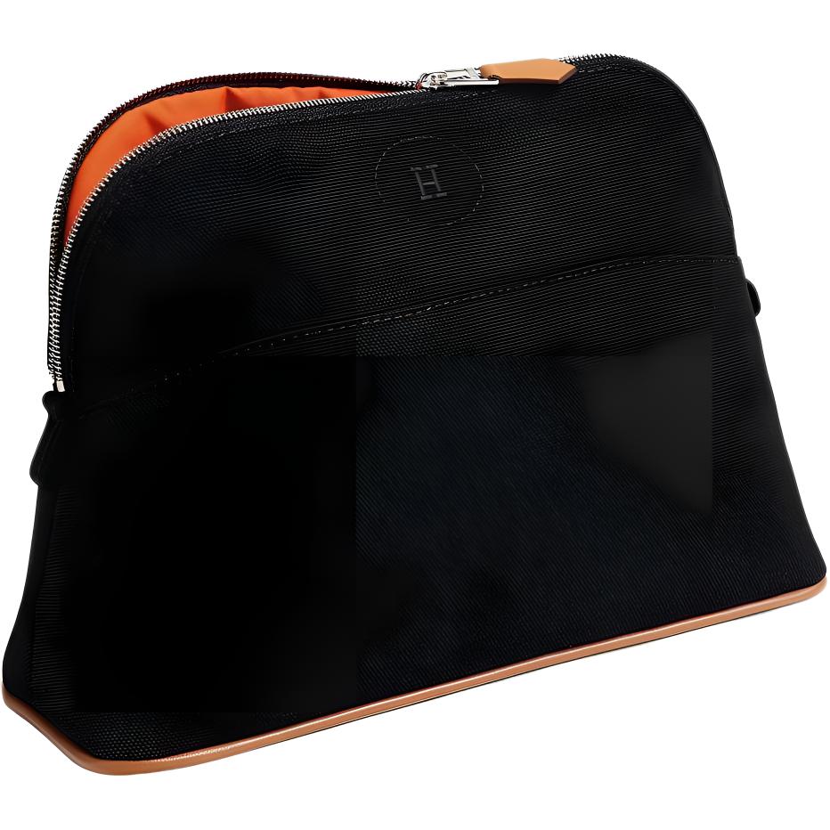 HERMES Хлопковая дорожная сумка для хранения среднего размера женская черная
HERMES Хлопковая дорожная сумка для хранения среднего размера женская черная