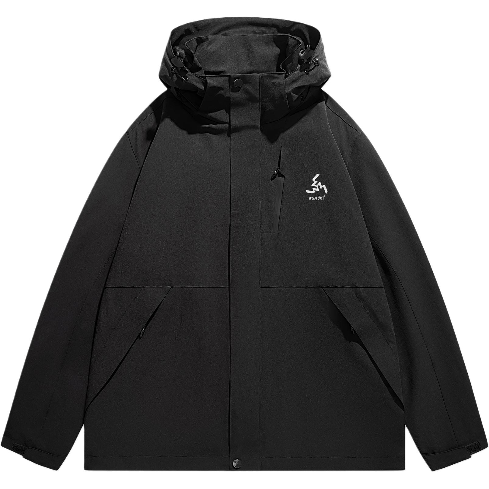 361° Куртка мужская Super Black с капюшоном Moderate Others
361° Куртка мужская Super Black с капюшоном Moderate Others