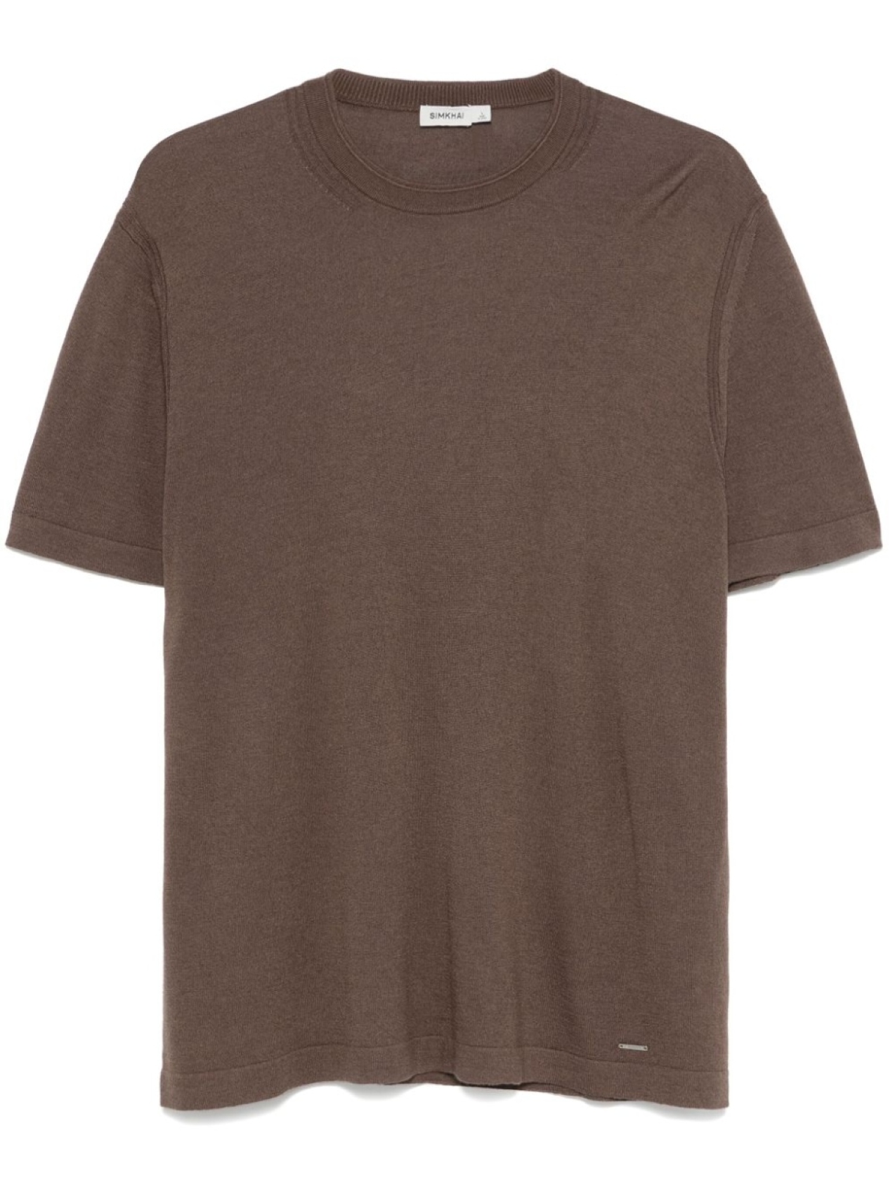 Simkhai футболка в рубчик, коричневый 
Simkhai футболка в рубчик, коричневый