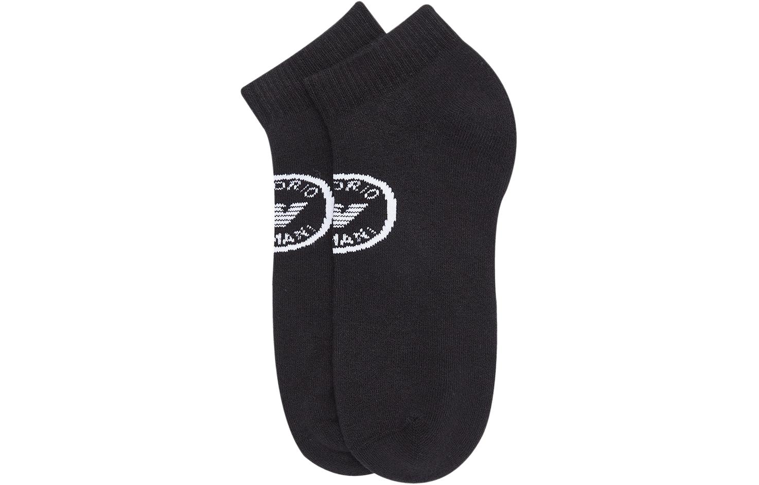 EMPORIO ARMANI FW23 Носки мужские щиколотка 2 пары Black
EMPORIO ARMANI FW23 Носки мужские щиколотка 2 пары Black