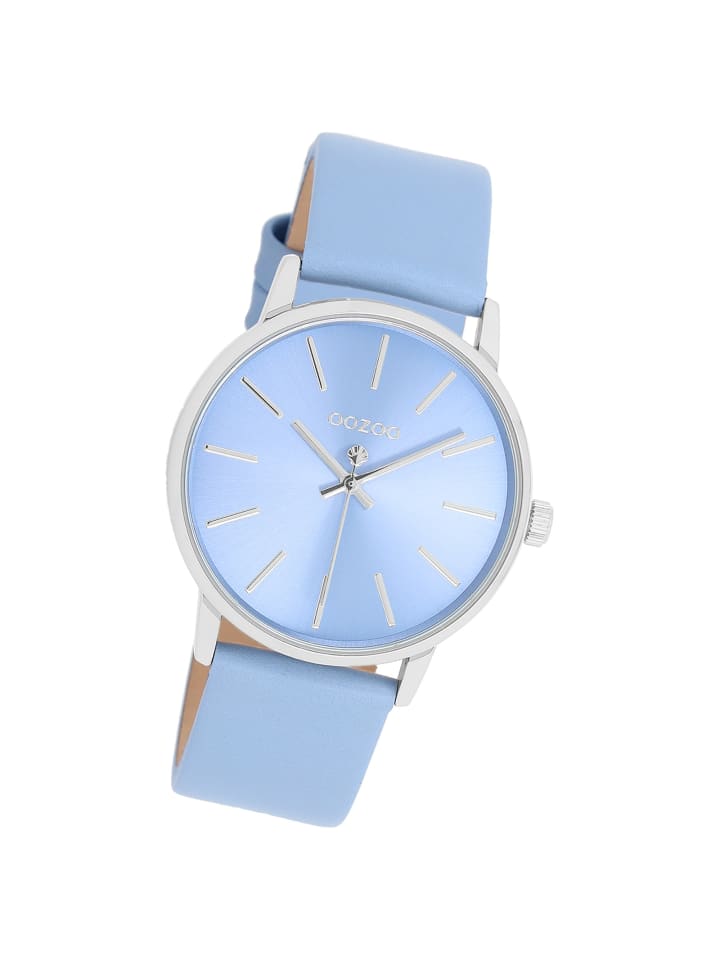 Аналоговые наручные часы Oozoo Timepieces, светло-голубые, средний размер (примерно 36 мм)
Аналоговые наручные часы Oozoo Timepieces, светло-голубые, средний размер (примерно 36 мм)